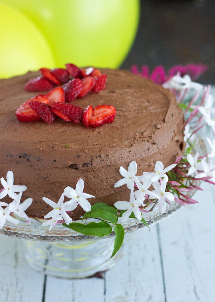 Paleo Birthday Cake
 Paleo Chocolate Birthday Cake with Chocolate Frosting