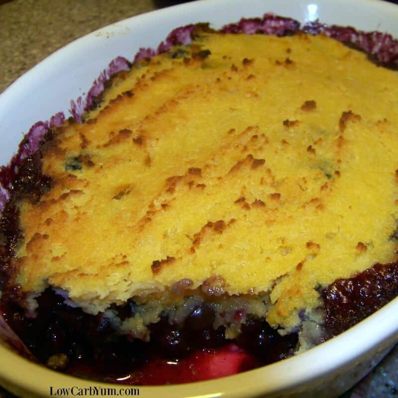 Paleo Blueberry Cobbler
 Paleo Berry Cobbler Blueberry Dessert Gluten Free