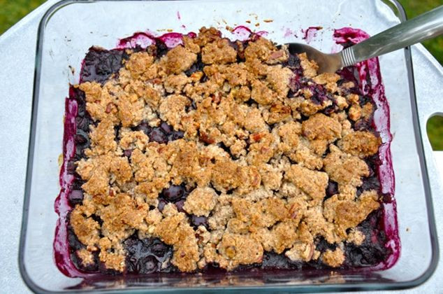 Paleo Blueberry Cobbler
 Paleo Blueberry Cobbler