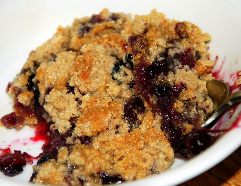 Paleo Blueberry Cobbler
 Lemon Blueberry Cobbler Divine