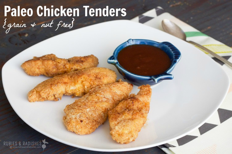 Paleo Chicken Tenders
 Paleo Chicken Tenders grain dairy & nut free