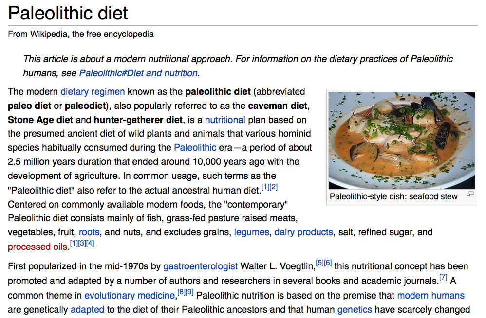 Paleo Diet Wiki
 Paleolithic Diet – Hunter Gather Diet