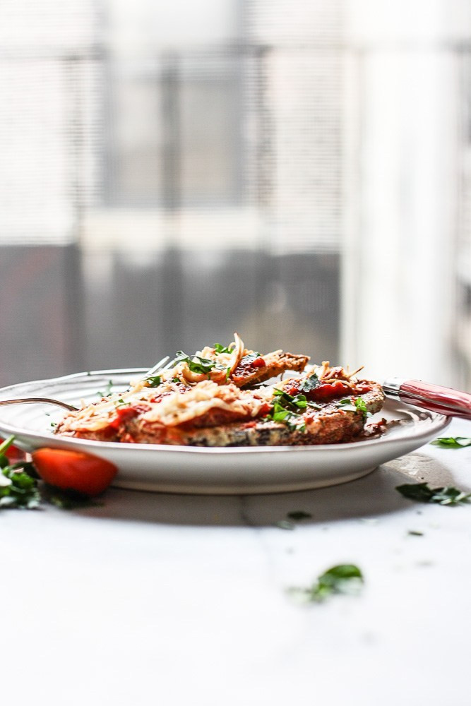 Paleo Eggplant Parmesan
 Paleo Eggplant Parmesan