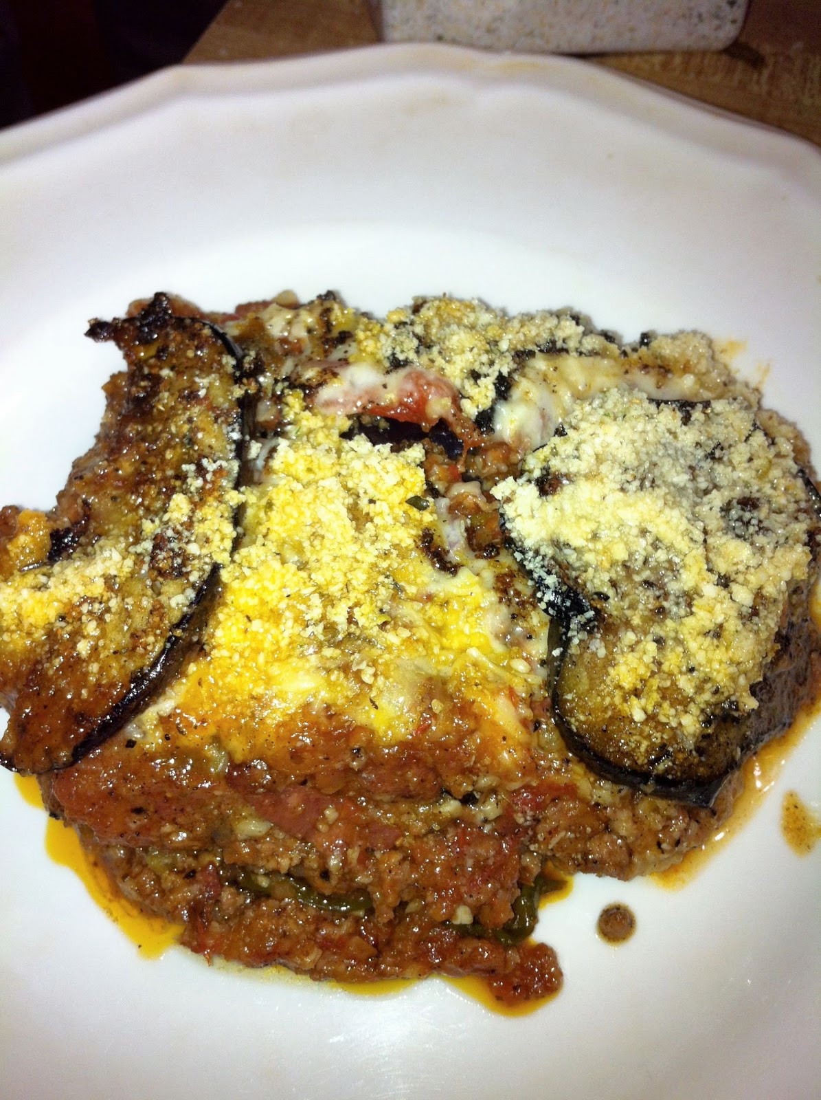 Paleo Eggplant Parmesan
 Texas West Kitchen Paleo almost Eggplant Parmesan