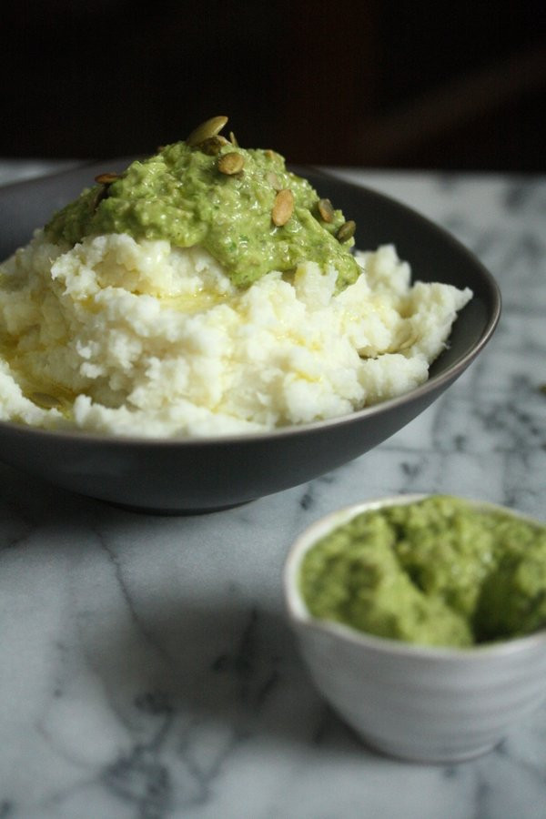 Paleo Mashed Potatoes
 Paleo Cauliflower Mashed Potatoes Recipe with Scallions