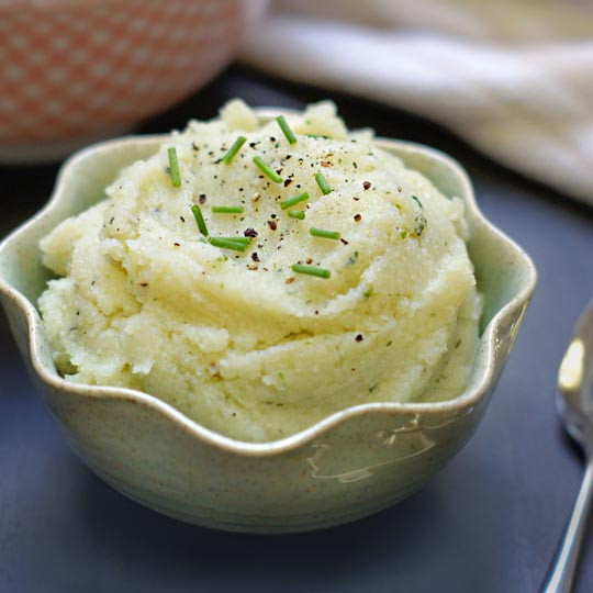 Paleo Mashed Potatoes
 Mashed Cauliflower Vegan Paleo