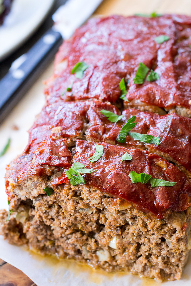 Paleo Meatloaf Recipe
 Whole30 Paleo Meatloaf with Whole30 Ketchup 