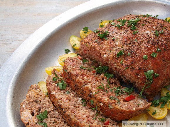 Paleo Meatloaf Recipe
 Cavegirl Paleo Meatloaf gluten free grain free