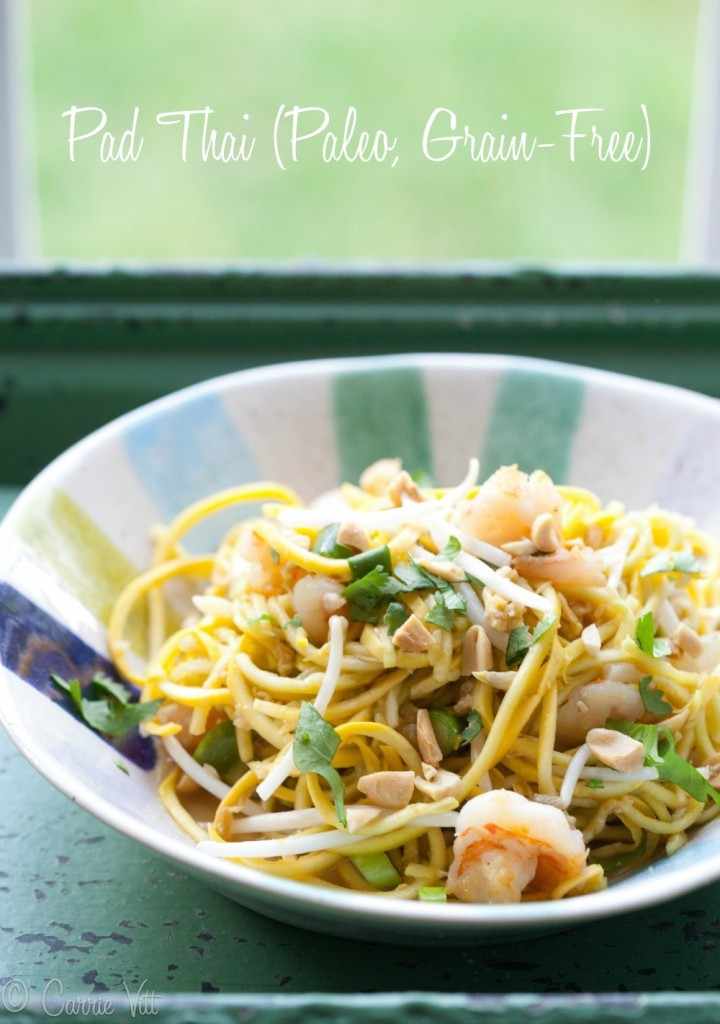 Paleo Pad Thai
 Pad Thai Grain Free Paleo Gluten Free Deliciously