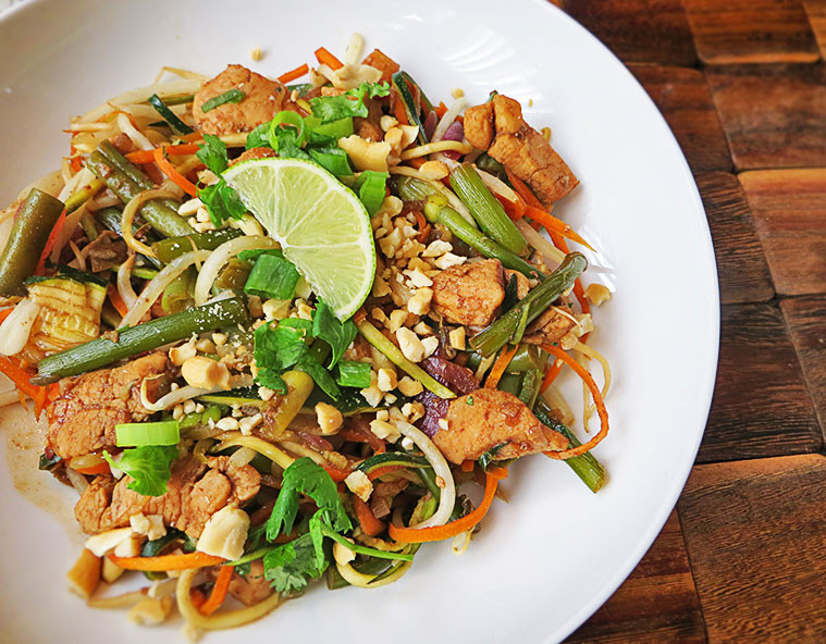 Paleo Pad Thai
 Paleo Pad Thai with Ve able Noodles