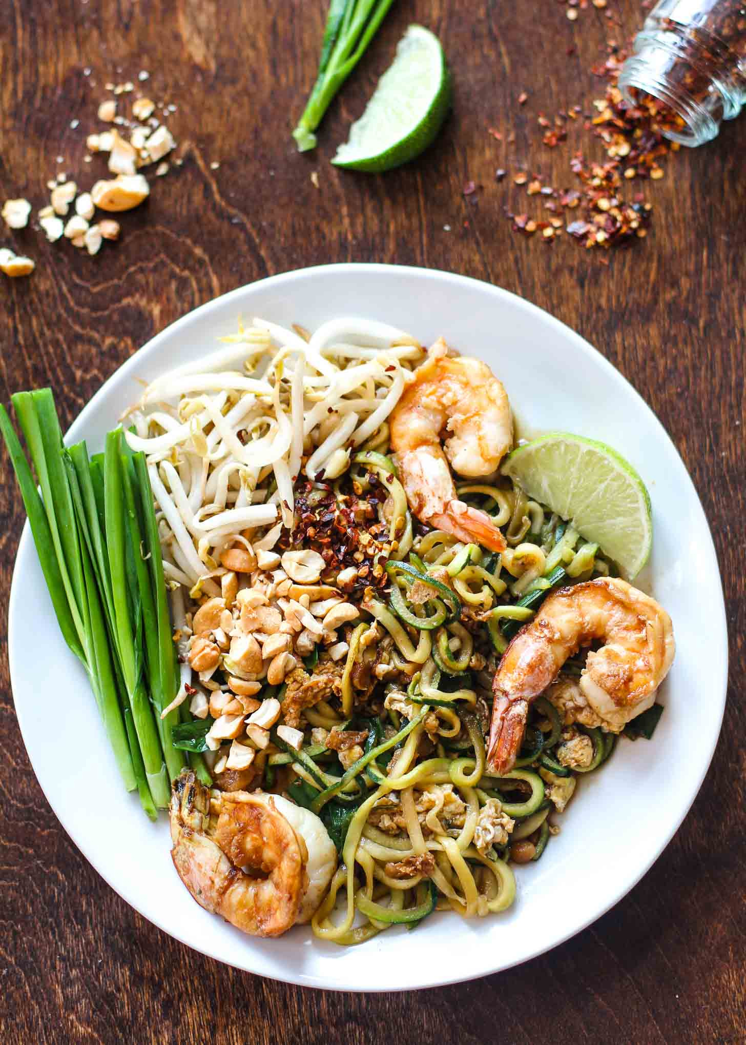 Paleo Pad Thai
 Paleo Pad Thai with Zucchini Noodles Inquiring Chef