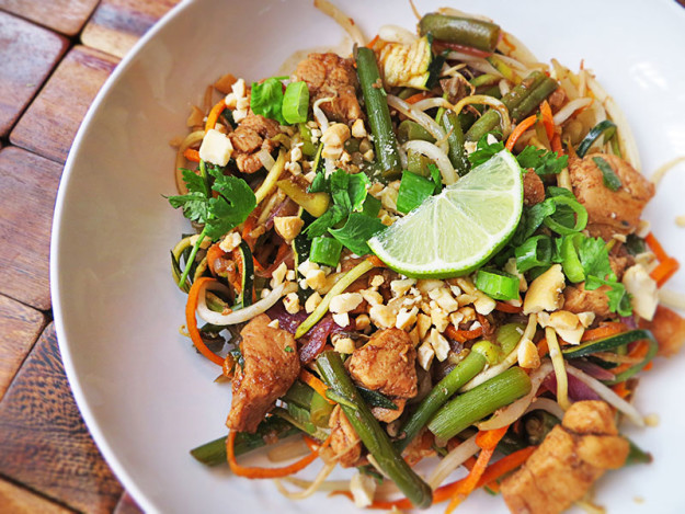 Paleo Pad Thai
 Paleo Pad Thai with Ve able Noodles