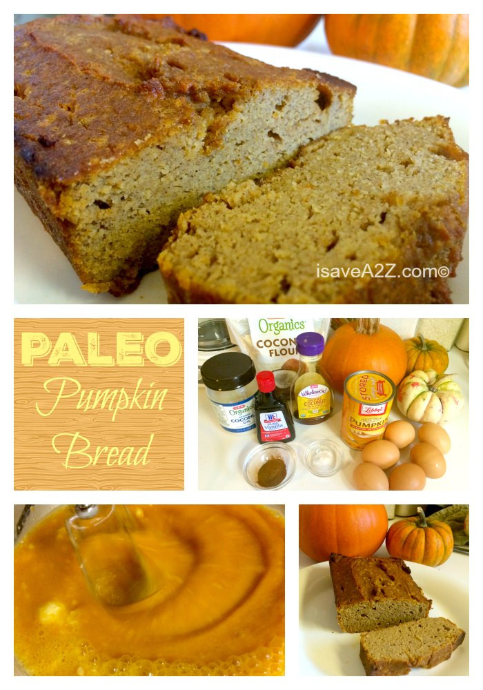 Paleo Pumpkin Bread
 Paleo Pumpkin Bread Recipe iSaveA2Z