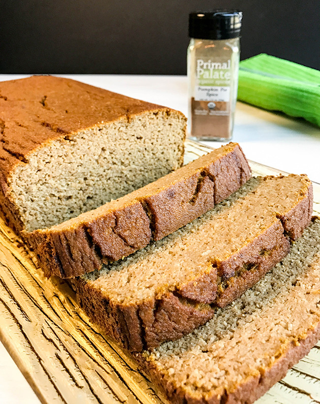 Paleo Pumpkin Bread
 Paleo Pumpkin Bread Nut free Primal Palate