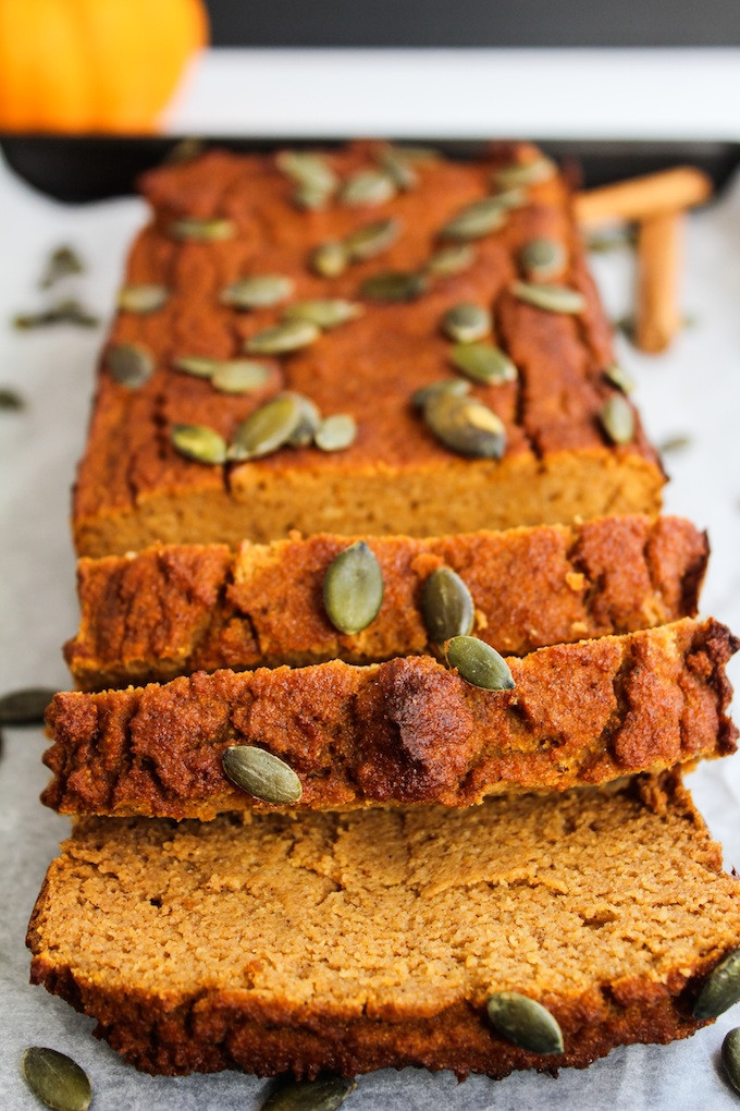 Paleo Pumpkin Bread
 Paleo Pumpkin Bread A Saucy Kitchen