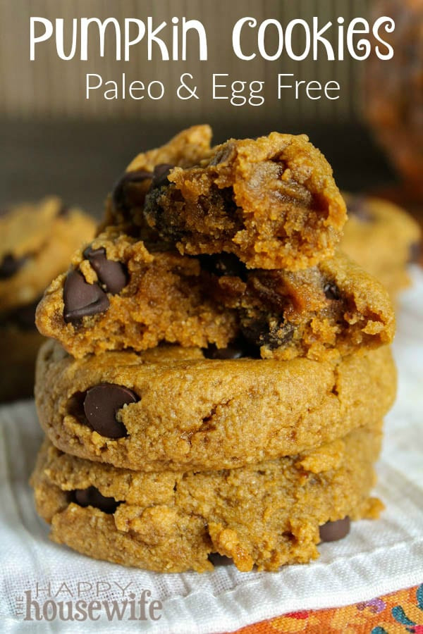 Paleo Pumpkin Cookies
 Pumpkin Cookies Paleo and Egg Free The Happy Housewife