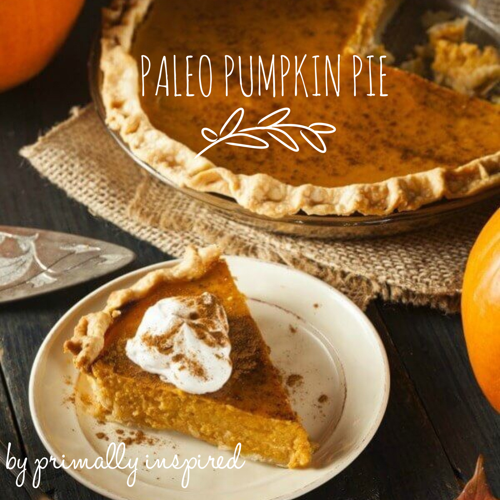 Paleo Pumpkin Pie
 Foo Friday 11 20 15 – Yummy Clean and often Paleo