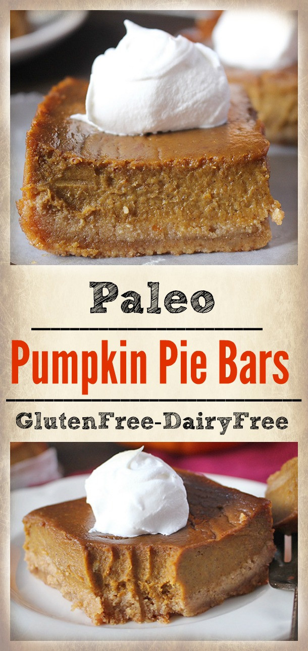 Paleo Pumpkin Pie
 Paleo Pumpkin Pie Bars Jay s Baking Me Crazy