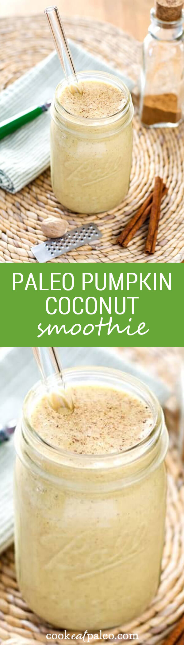 Paleo Smoothie Recipes
 Pumpkin Coconut Smoothie Paleo Vegan