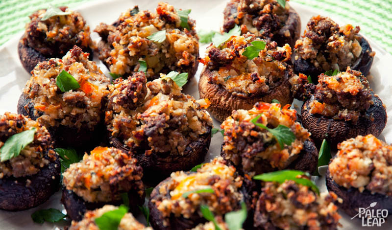 Paleo Stuffed Mushrooms
 Sausage Stuffed Mushrooms