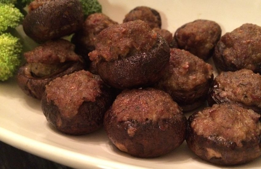 Paleo Stuffed Mushrooms
 The Easiest Paleo Sausage Stuffed Mushrooms Oh Snap Let