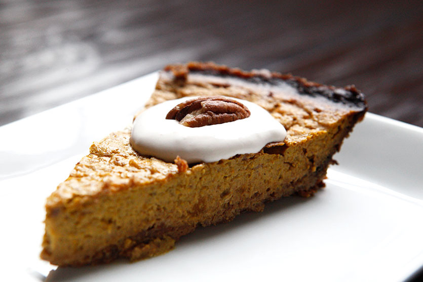 Paleo Thanksgiving Dessert
 Paleo Pumpkin Pie by AmazingPaleo