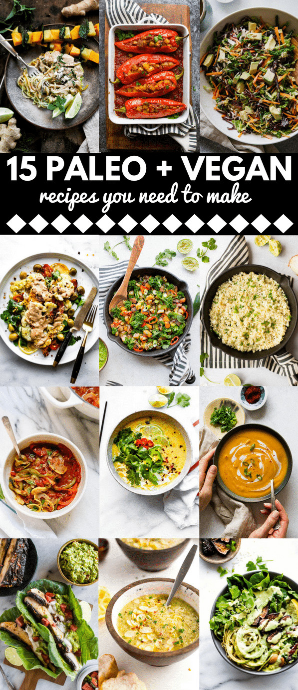 Paleo Vegan Recipes
 15 Savoury Vegan Paleo Diet Recipes You Need to Make A