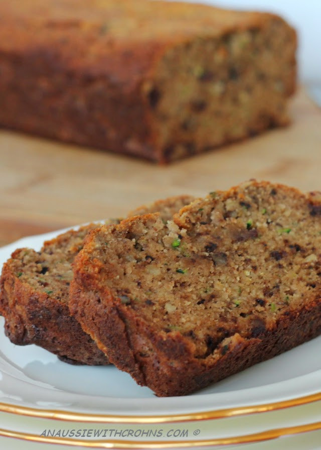 Paleo Zucchini Bread
 An Aussie With Crohns Zucchini Bread Paleo & SCD