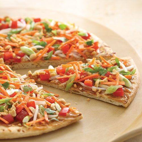 Pampered Chef Veggie Pizza
 Thai Ve able Pizza Recipes