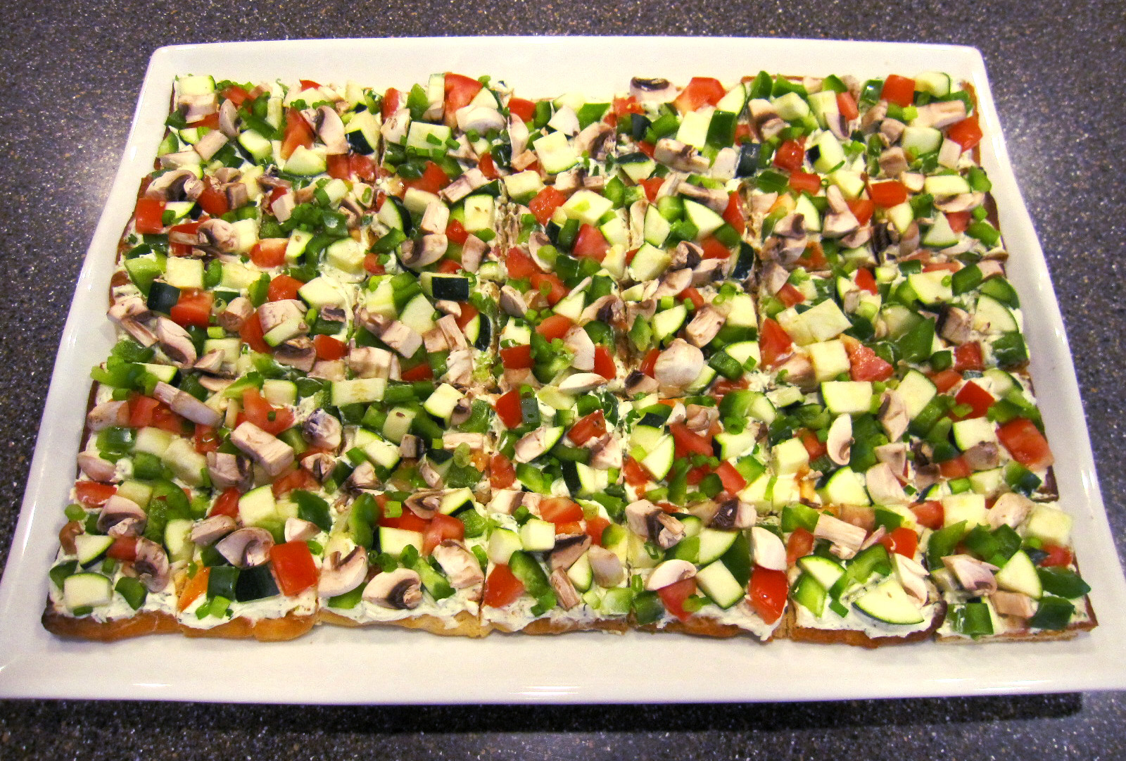 Pampered Chef Veggie Pizza
 pampered chef veggie pizza