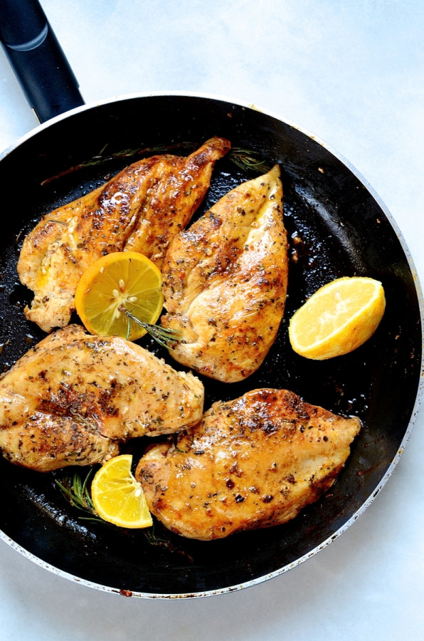 Pan Fried Chicken Breast
 10 – Minute pan fried Greek chicken breasts – Bibby’s