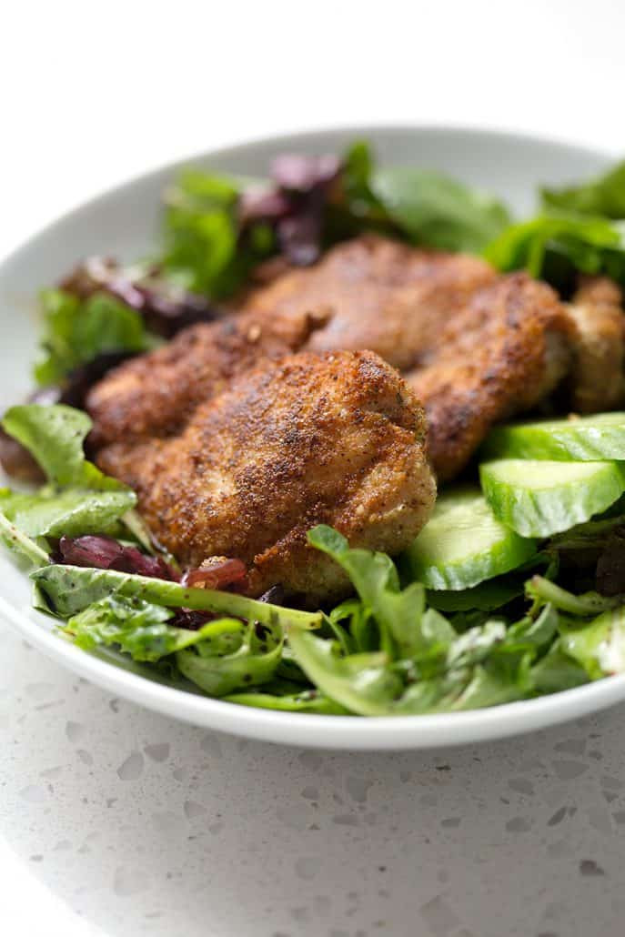 Pan Fried Chicken Thighs
 Gluten Free Pan Fried Chicken Thighs