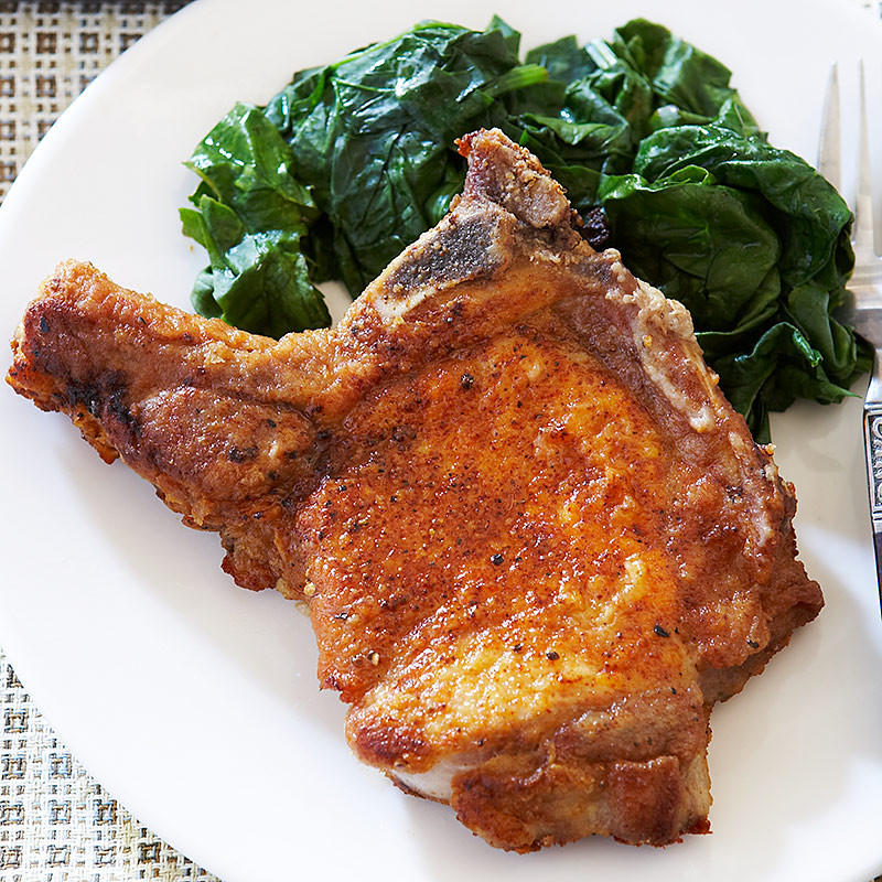 Pan Fried Thin Pork Chops
 pan fried pork chops