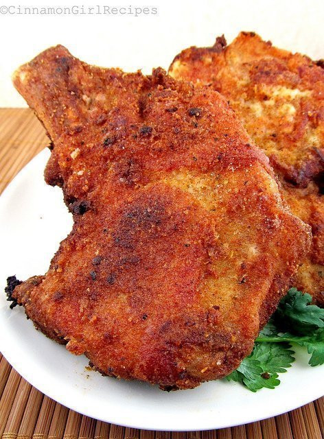 Pan Fried Thin Pork Chops
 pan fried pork chops