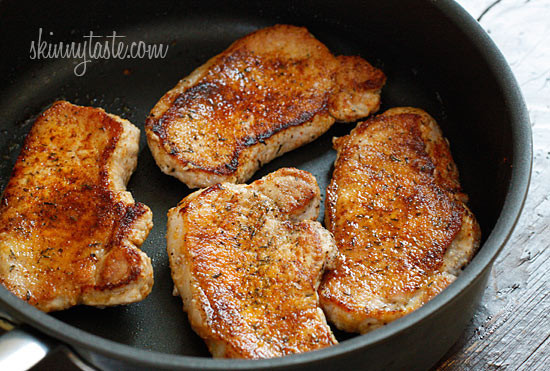 Pan Fried Thin Pork Chops
 pan fried thin pork chops