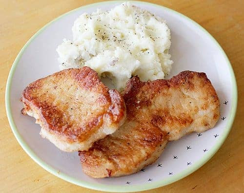 Pan Fried Thin Pork Chops
 Simple Pan Fried Pork Loin Chops & Smashed Potatoes