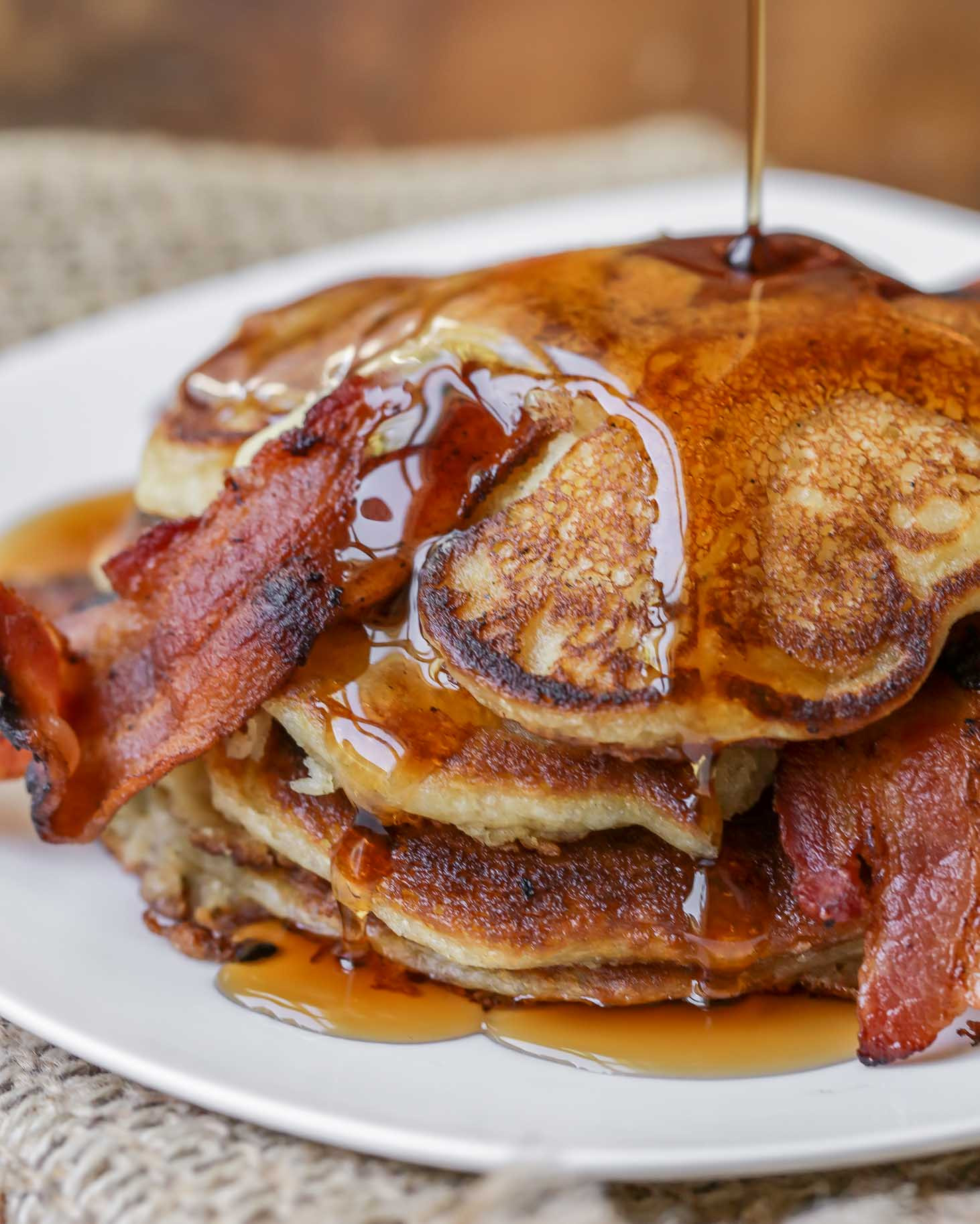 Pancakes And Bacon
 Bacon Pancakes Recipe