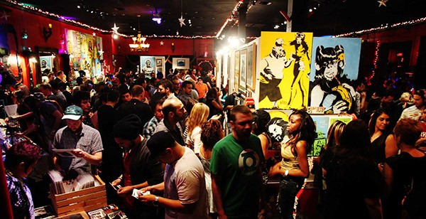 Pancakes And Booze
 Pancakes & Booze Art Show serves up paint and sculpture