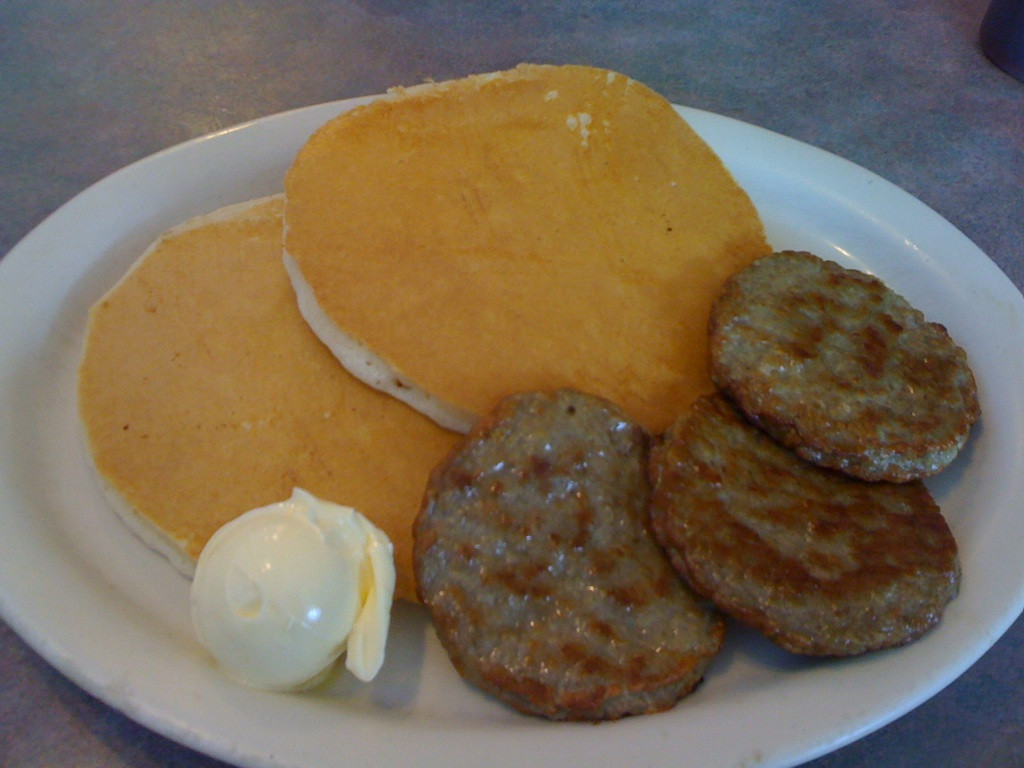 Pancakes And Sausage
 Rochester Westside Grub Two Brothers Family Restaurant