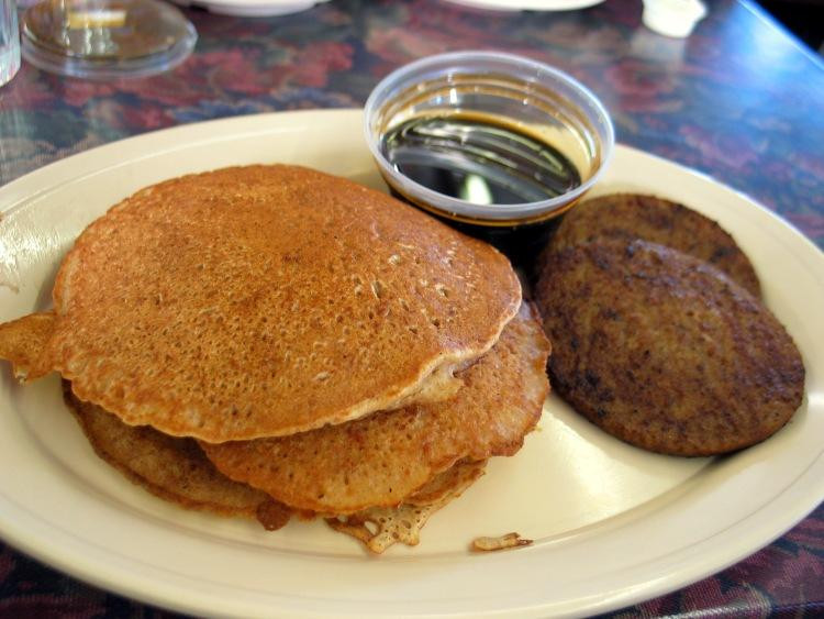 Pancakes And Sausage
 Dwyer s Cafe