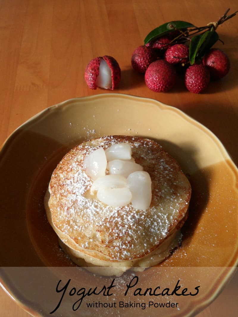 Pancakes No Baking Powder
 Yogurt Pancakes with no Baking Powder