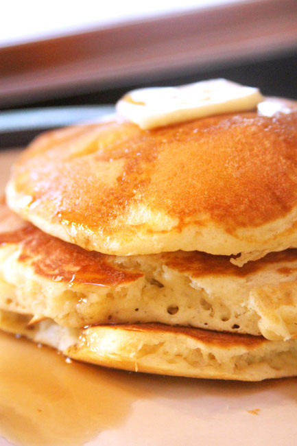 Pancakes No Baking Powder
 Super Fluffy Cake like Pancakes w o baking soda