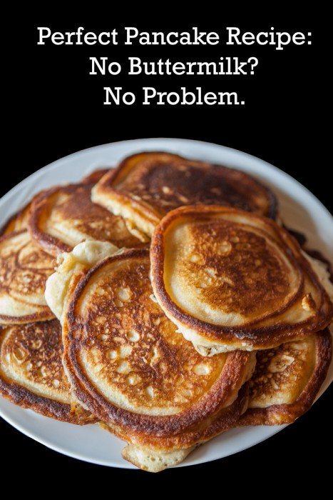 Pancakes No Milk
 Perfect Pancake Recipe – When You Don’t Have Buttermilk