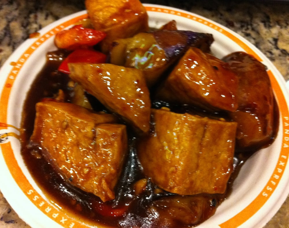 Panda Express Eggplant Tofu
 Fried Tofu Eggplant Yelp