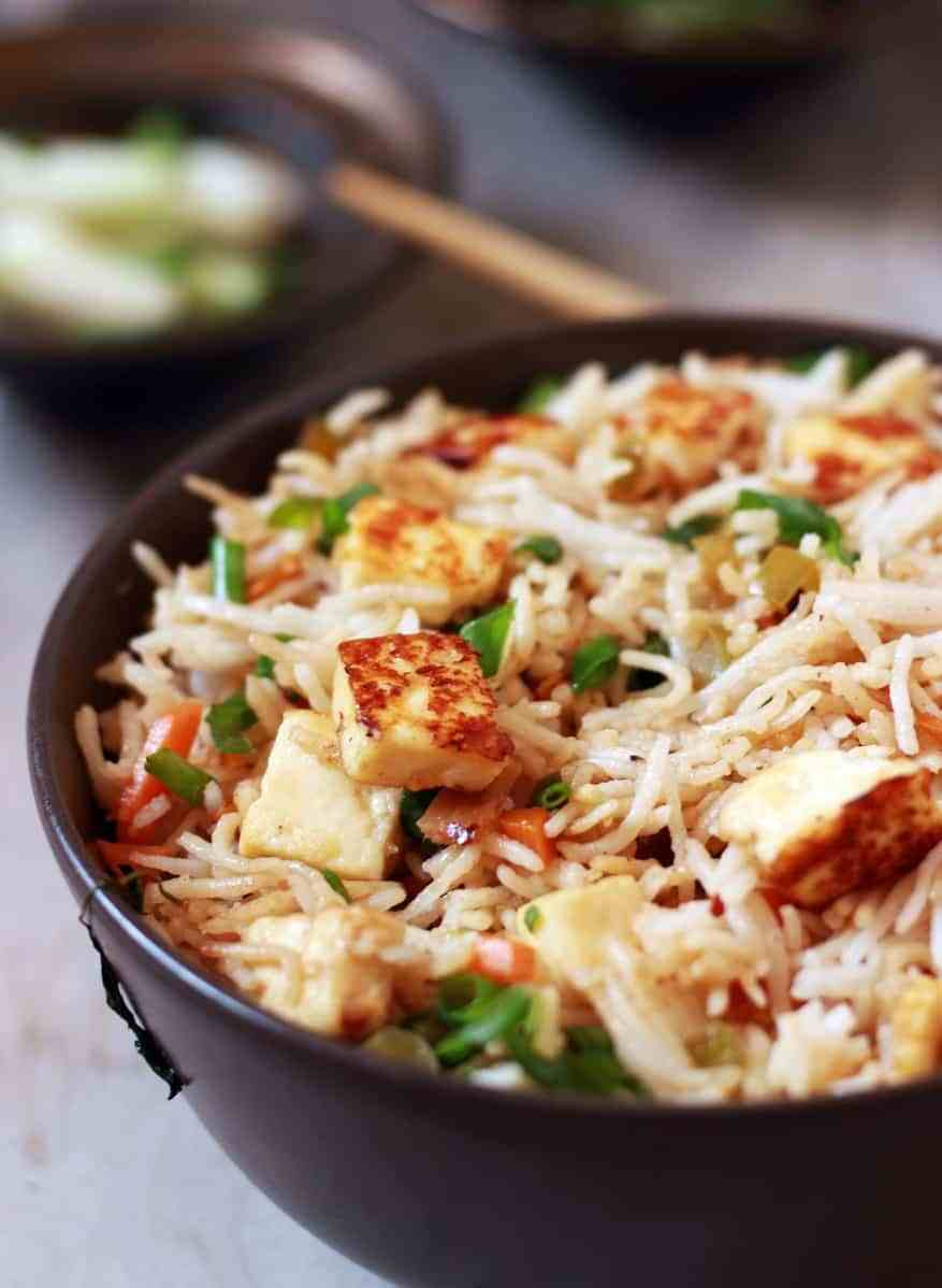 Paneer Fried Rice
 paneer fried rice recipe