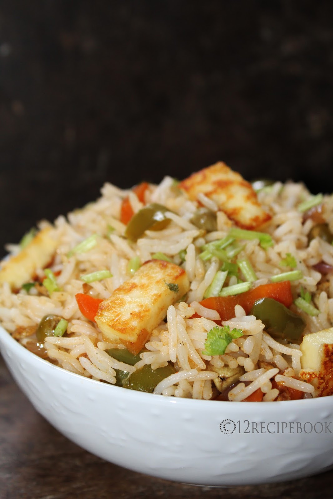 Paneer Fried Rice
 Paneer Fried Rice Recipe Book