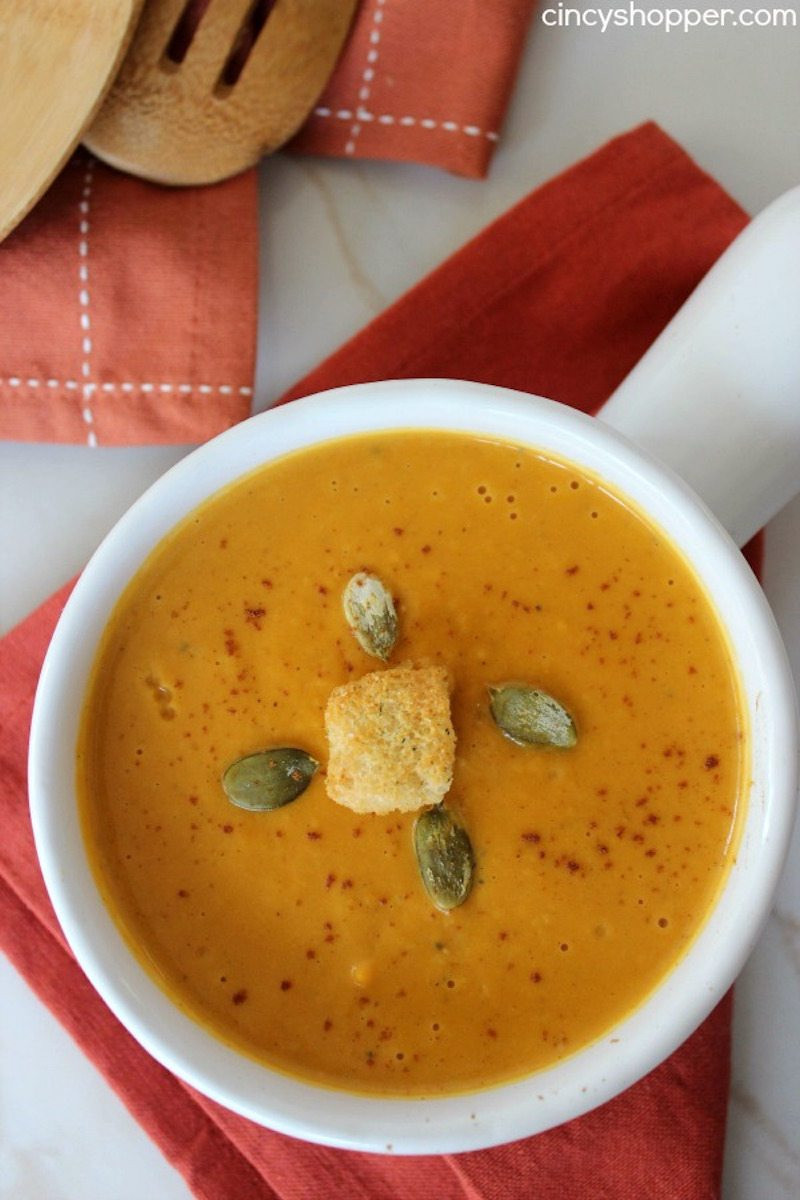 Panera Autumn Squash Soup Recipe
 Restaurant Copycat Recipes to Make for the Cold Season
