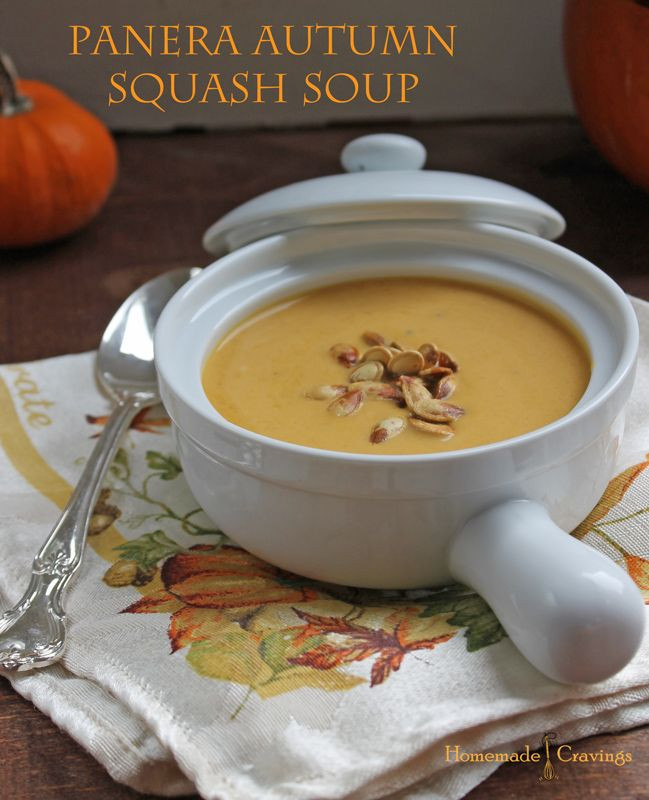 Panera Autumn Squash Soup
 Favorite Pinterest Finds Kelly Runs For Food