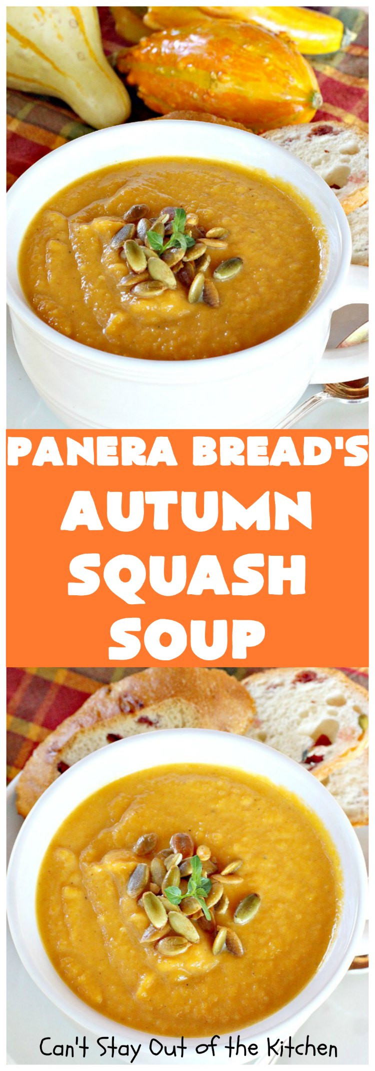 Panera Autumn Squash Soup
 Panera Bread s Autumn Squash Soup Can t Stay Out of the