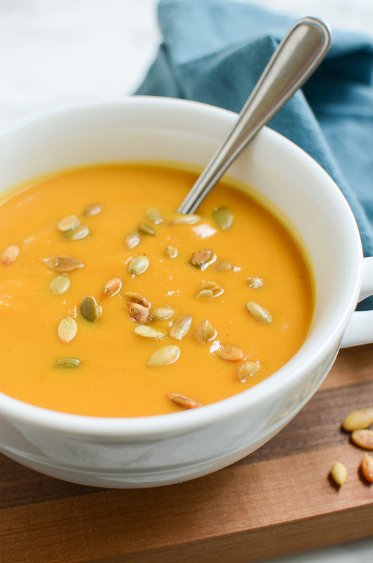 Panera Autumn Squash Soup
 Autumn Squash Soup Panera Copycat Fake Ginger